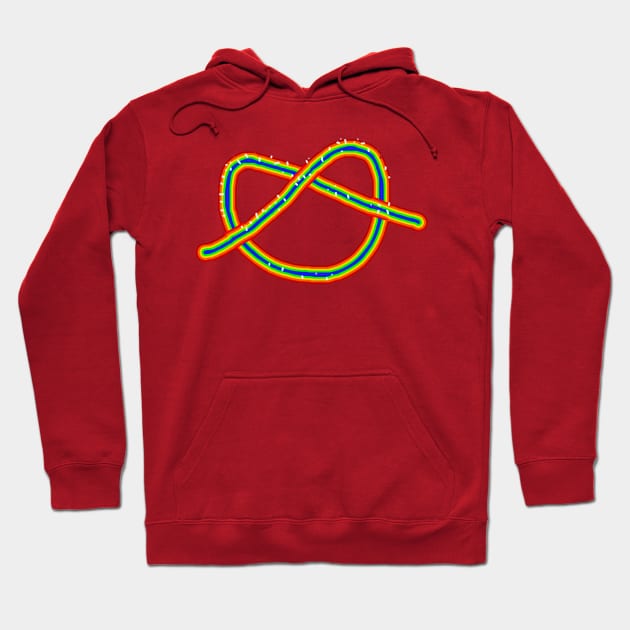 Rainbow Hot Pretzel Hoodie by Bluedaisy66